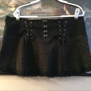 Tripp NYC Lace Brocade Skirt